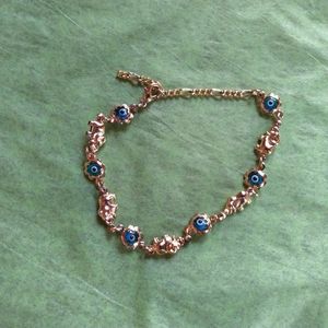 Delicate gold Mediterranean bracelet